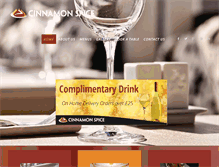 Tablet Screenshot of cinnamonspice.co.uk
